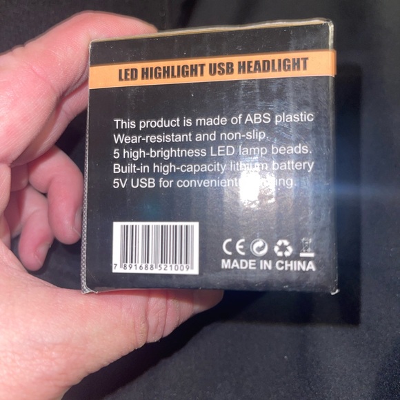 NIB USB Rechargeable LED Headlamp - Picture 3 of 3